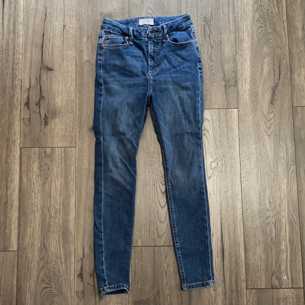 Free People High Waisted Skinny Jeans